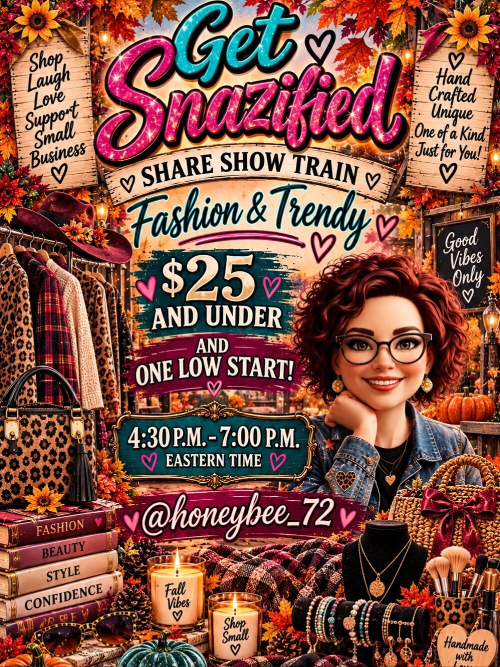 10/2 Get Snazified! Fashion & Trendy Friday Share Show Train - Picture 8 of 14